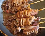 Foto langkah ke 8 dari resep Cumi bakar Teflon (pedas Manis).