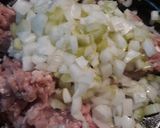 A picture of step 1 of Porkchops, Gravy, with Cashew Pork Dressing.