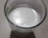 A picture of step 4 of Almond milk.