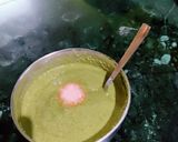 A picture of step 3 of Tiranga Dhokla.