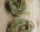 Foto del paso 9 de la receta Morcillo de Ternera en nido de fettuccini con salsa de gírgolas