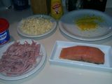Sorrentinos de salmón y mostaza