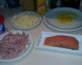 Foto del paso 1 de la receta: Sorrentinos de salmón y mostaza