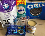 Foto del paso 1 de la receta: Bolis o hielos Gourmet de oreo y banana