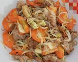 Foto langkah ke 5 dari resep Tumis daging sapi.