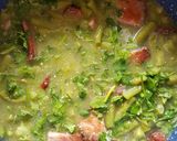 Foto del paso 3 de la receta: Chuleta ahumada en salsa verde con ejotes
