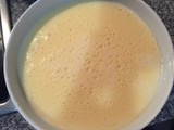 Canasta de crema pastelera y fruta