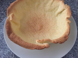 Canasta de crema pastelera y fruta
