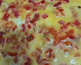 Foto del paso 3 de la receta: Omelette de morrón rojo y queso fresco
