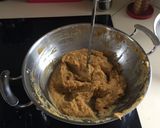 A picture of step 5 of Puran poli / vedmi.