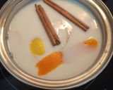 A picture of step 1 of Leche Frita.