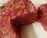 A picture of step 3 of Beetroot & Berry Icecream.
