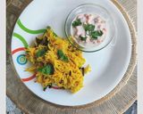 A picture of step 4 of Aloo gobhi pulao.