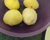 A picture of step 1 of Veg bread cutlets in heart shape.