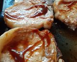 Foto del paso 3 de la receta: Costeletas de cerdo a la barbacoa c/ ensalada de manzana
