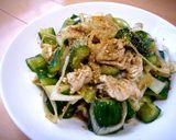 A picture of step 10 of Addictive Chinese Salad with Pork Shabu-Shabu and Smashed Cucumbers.