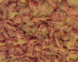 Foto del paso 6 de la receta: Pizza de hojaldre con calabacín y salchichas
