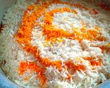 A picture of step 1 of Mix masala briyani.