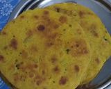 A picture of step 5 of Methi dry fenugreek khakhra.