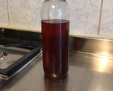 Une image de l'étape 7 de Vinaigre de fleurs de ciboulette.