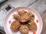 Tahu walik isi daging ayam