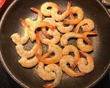 鮮蝦炒冬粉的食譜步驟2照片