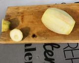 Une image de l'étape 2 de Dos de cabillaud au poivron rouge, persil’algues et citron.