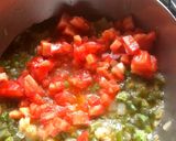 A picture of step 1 of Pavbhaji Fondue.