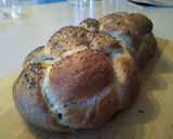 A picture of step 5 of Vegan Sourdough Challah.