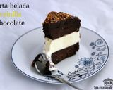 Foto del paso 6 de la receta: Tarta helada de vainilla y chocolate
