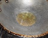 A picture of step 3 of Aaloo methi.