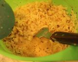 Foto del paso 1 de la receta Sanguche de torrejas de arroz con espinaca