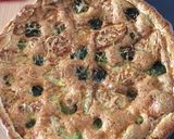 Une image de l'étape 6 de Quiche au choux de Bruxelles et médaillons de poulet.