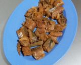 A picture of step 4 of Crunchy, Spicy Fish chunks.