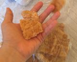 A picture of step 3 of Chicharrón in Red Sauce.