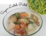 Foto langkah ke 4 dari resep Sayur Lodeh Putih.