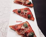 ब्रेड चीज़ पिज़्ज़ा (bread cheese pizza recipe in Hindi) रेसिपी चरण 6 फोटो