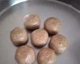 A picture of step 5 of Sunflower seeds laddu.