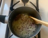 A picture of step 1 of Veg pulao.