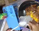 A picture of step 3 of Spaghetti.