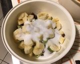 Une image de l'étape 4 de Compote express aux prunes,kiwis et banane.