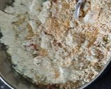 A picture of step 5 of Besan onion tomato chilla.