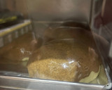 Foto langkah ke 11 dari resep Mexican Coffee Bun - No Knead (a.k.a Roti Boy).