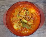 Foto langkah ke 5 dari resep Lontong Sayur Labu Siam.