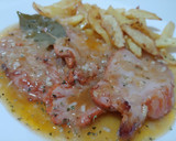 Foto del paso 6 de la receta: Llom adobat amb ceba i amb salsa vi blanc. Lomo adobado en salsa de vino blanco