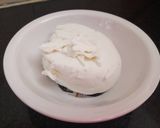 A picture of step 1 of Hung curd sandwich.