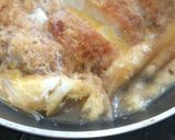 A picture of step 7 of Easy Katsudon with Mentsuyu.