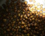 A picture of step 2 of Chana Salsa Chaat.