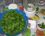 A picture of step 2 of Green Chutney💚🍀.