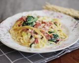 Foto langkah ke 5 dari resep Spaghetti Carbonara Horenzo.